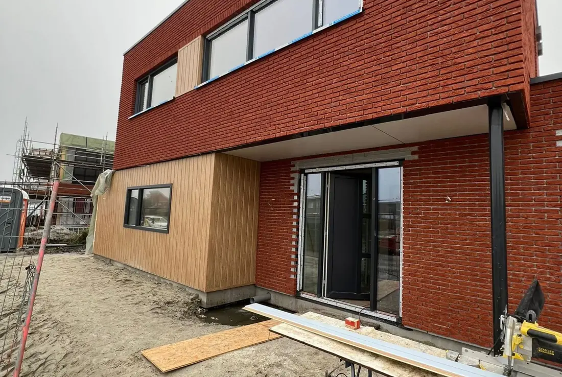 Moderne woning, een project van Draagbalken.nl